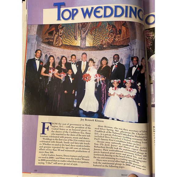 Ebony Magazine, February 2001, Cover Feature Story  "10 Hottest Couples" - Picture 7 of 14